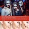 EELHOE Halloween Fake Blood Makeup Set, Scary Atmosphere Realistic Skin Wax Fake Blood Special Effects Makeup Set
